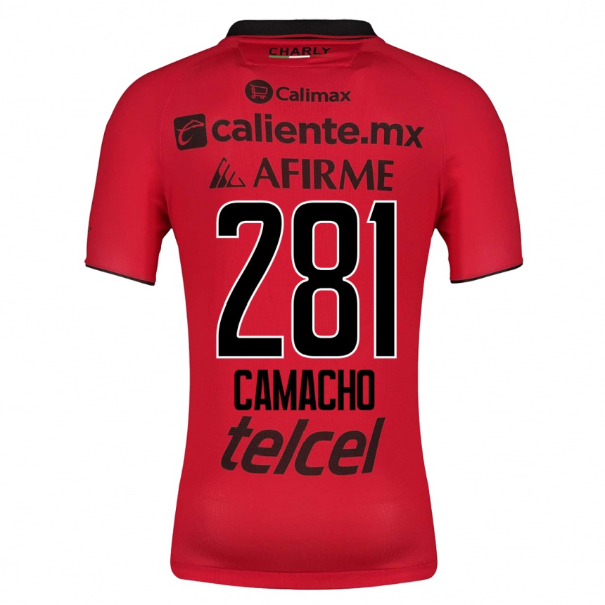 Niño Fútbol Camiseta Javier Camacho #281 Rojo 1ª Equipación 2023/24 México
