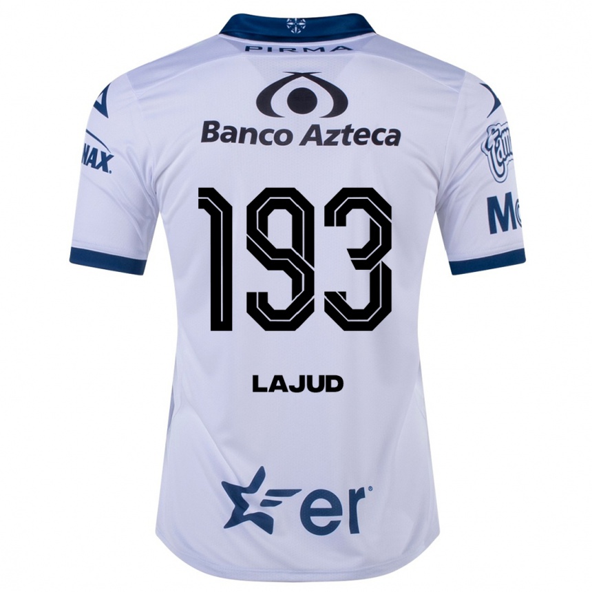 Niño Fútbol Camiseta Rodrigo Lajud #193 Blanco 1ª Equipación 2023/24 México