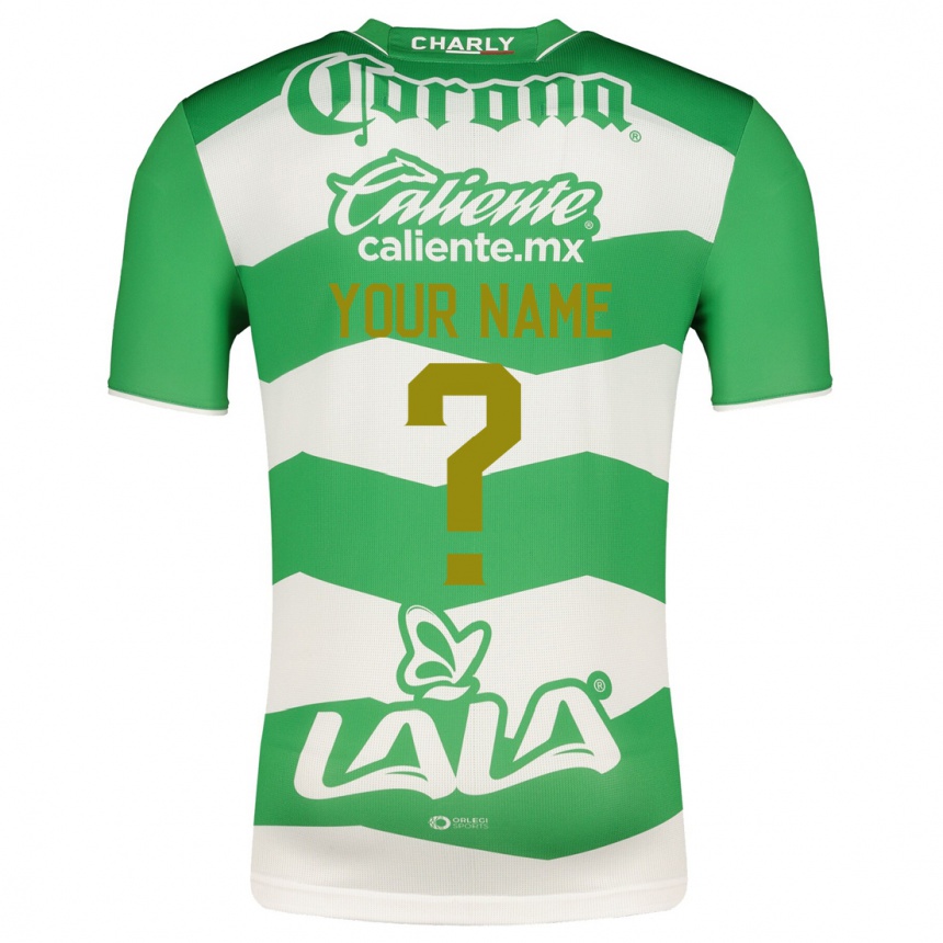Niño Fútbol Camiseta Su Nombre #0 Verde 1ª Equipación 2023/24 México