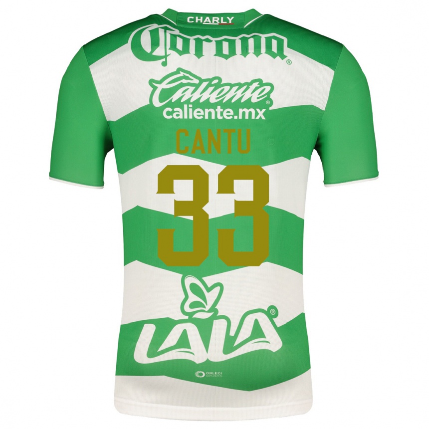 Niño Fútbol Camiseta Aida Cantú #33 Verde 1ª Equipación 2023/24 México