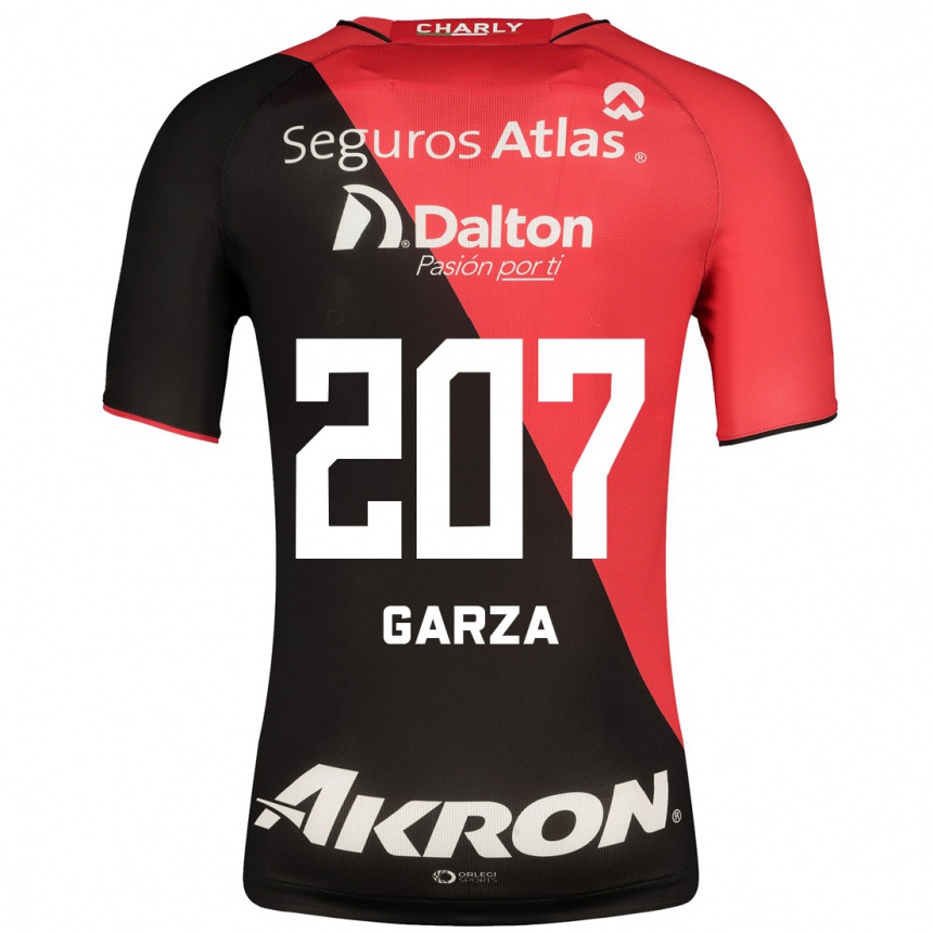 Niño Fútbol Camiseta Rodolfo Garza #207 Negro 1ª Equipación 2023/24 México