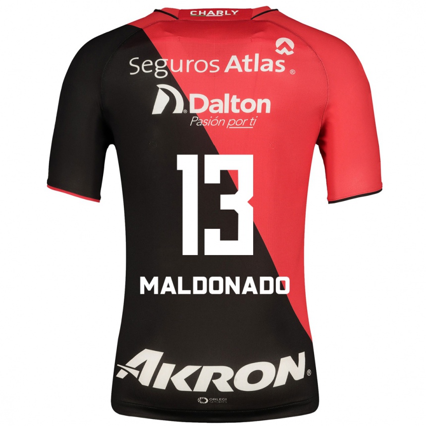 Niño Fútbol Camiseta Maritza Maldonado #13 Negro 1ª Equipación 2023/24 México