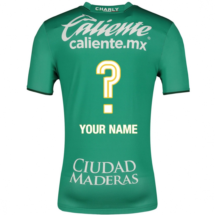 Niño Fútbol Camiseta Su Nombre #0 Verde 1ª Equipación 2023/24 México