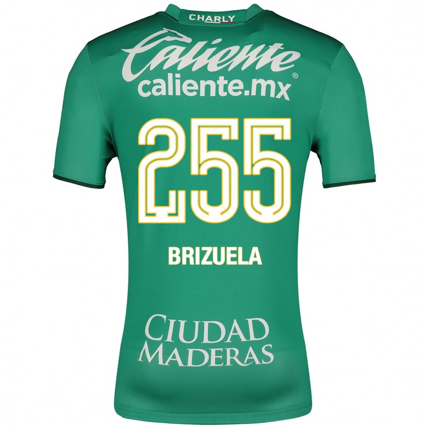 Niño Fútbol Camiseta Juan Brizuela #255 Verde 1ª Equipación 2023/24 México