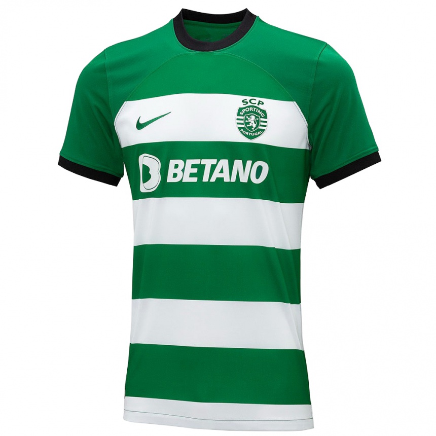 Niño Fútbol Camiseta Catarina Sofia Branco Potra #22 Verde 1ª Equipación 2023/24 México