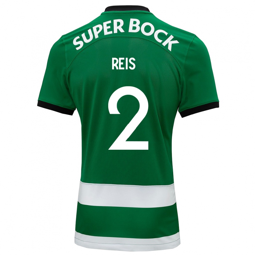 Niño Fútbol Camiseta Matheus Reis #2 Verde 1ª Equipación 2023/24 México