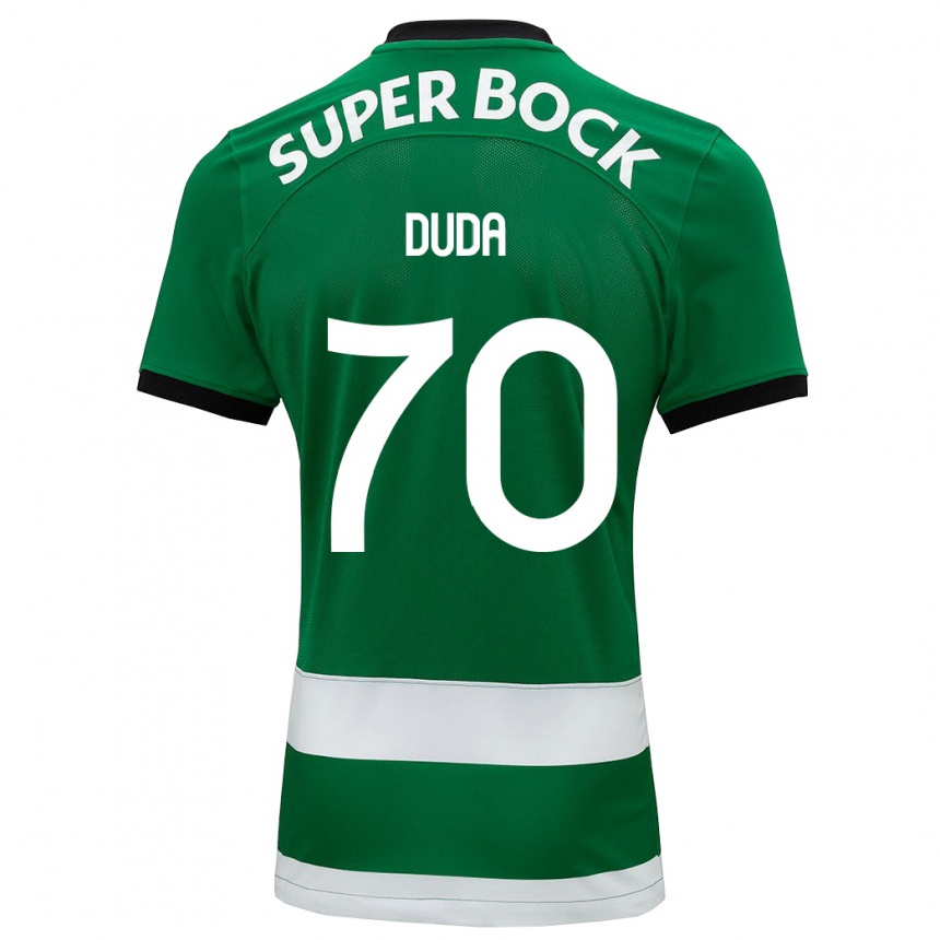 Niño Fútbol Camiseta Dudá #70 Verde 1ª Equipación 2023/24 México