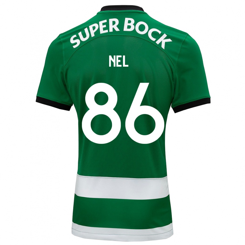 Niño Fútbol Camiseta Rafael Nel #86 Verde 1ª Equipación 2023/24 México