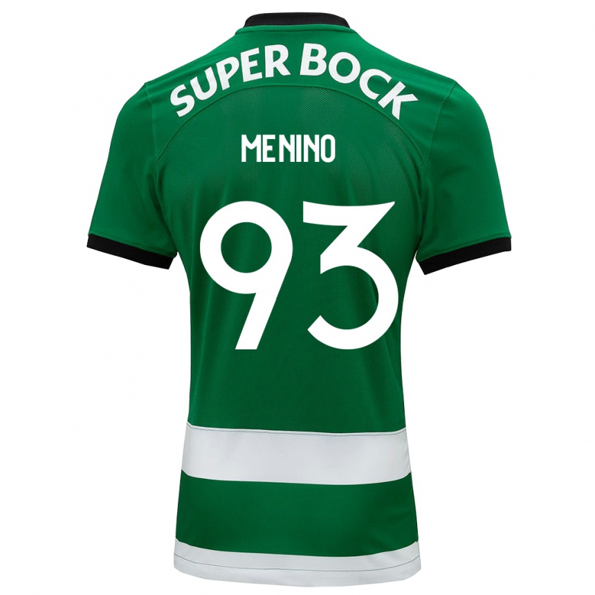 Niño Fútbol Camiseta Miguel Menino #93 Verde 1ª Equipación 2023/24 México