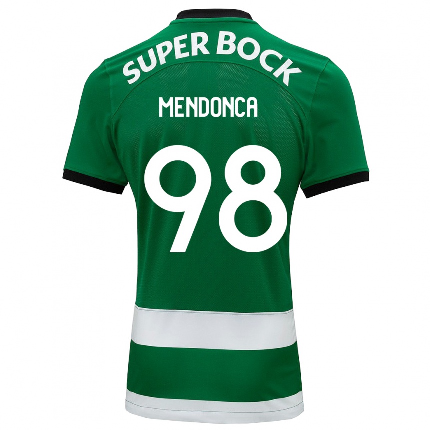 Niño Fútbol Camiseta Manuel Mendonça #98 Verde 1ª Equipación 2023/24 México