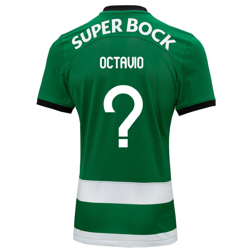 Niño Fútbol Camiseta Tiago Octávio #0 Verde 1ª Equipación 2023/24 México