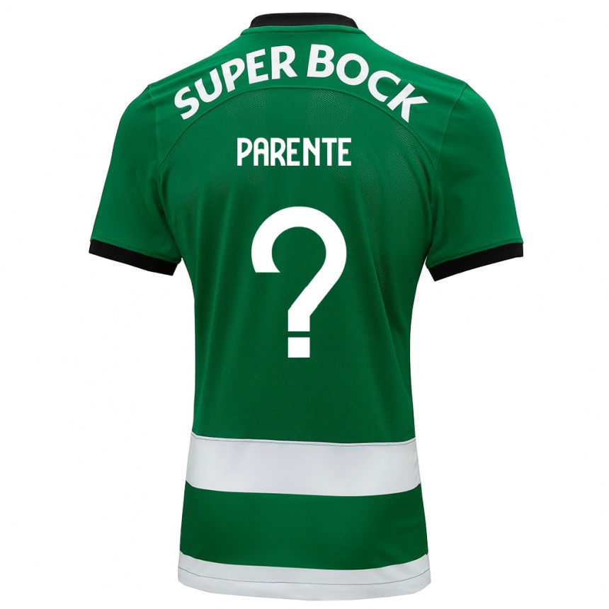 Niño Fútbol Camiseta Tiago Parente #0 Verde 1ª Equipación 2023/24 México