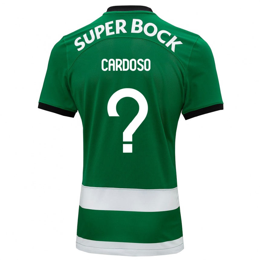 Niño Fútbol Camiseta Diogo Cardoso #0 Verde 1ª Equipación 2023/24 México
