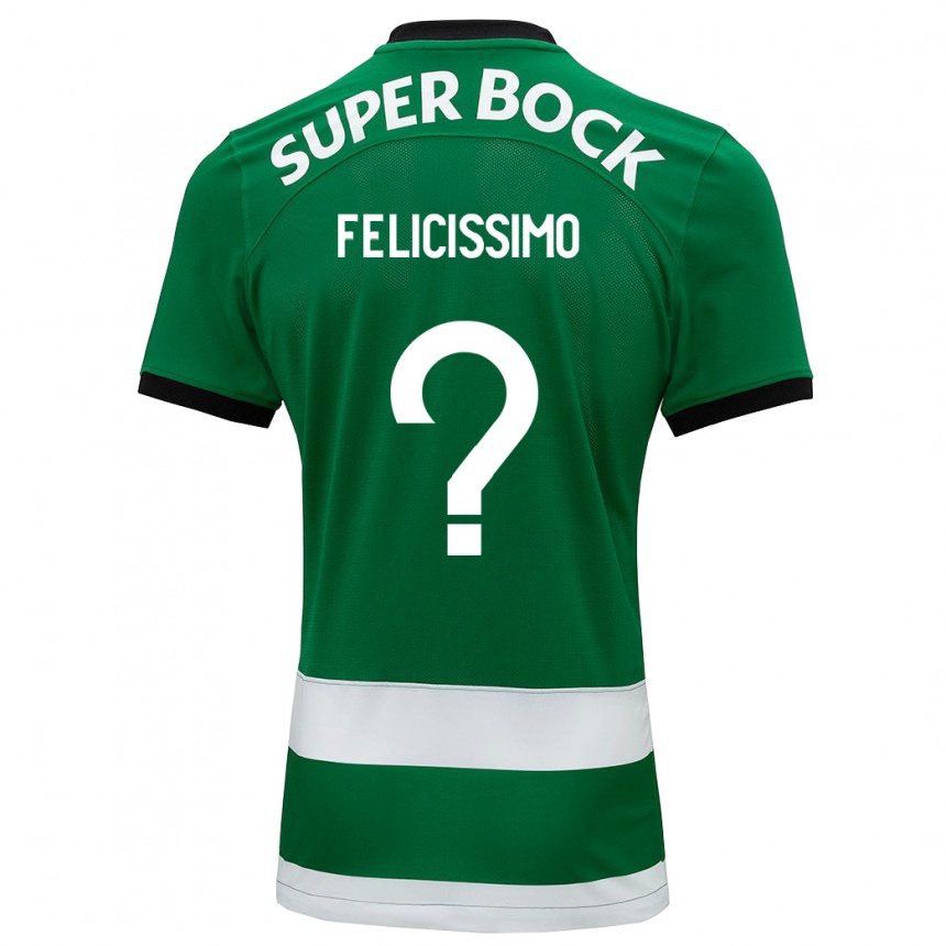 Niño Fútbol Camiseta Eduardo Felicíssimo #0 Verde 1ª Equipación 2023/24 México