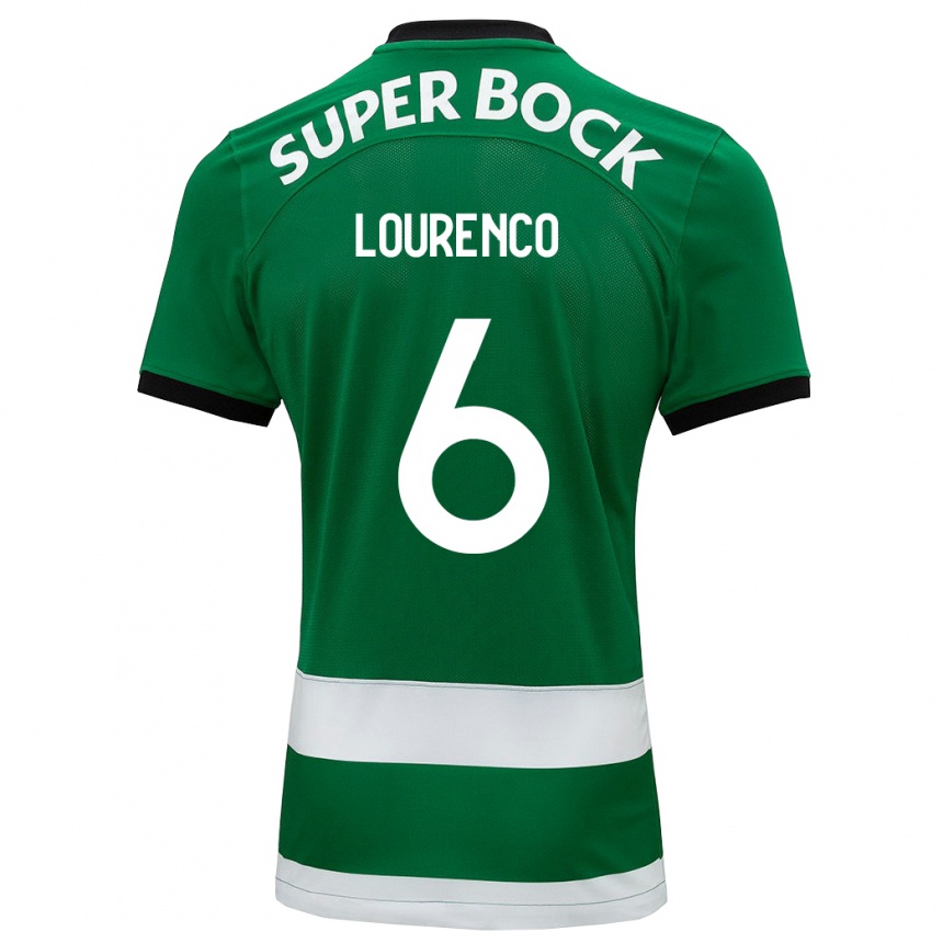 Niño Fútbol Camiseta Bruna Lourenço Urbano Costa #6 Verde 1ª Equipación 2023/24 México