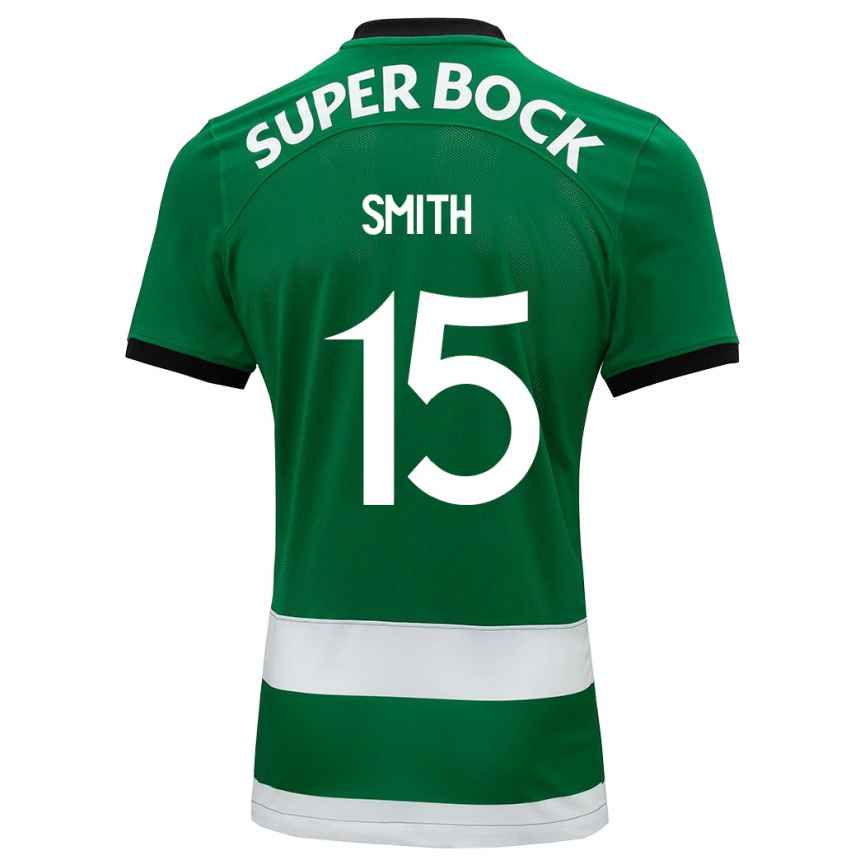 Niño Fútbol Camiseta Olivia Smith #15 Verde 1ª Equipación 2023/24 México