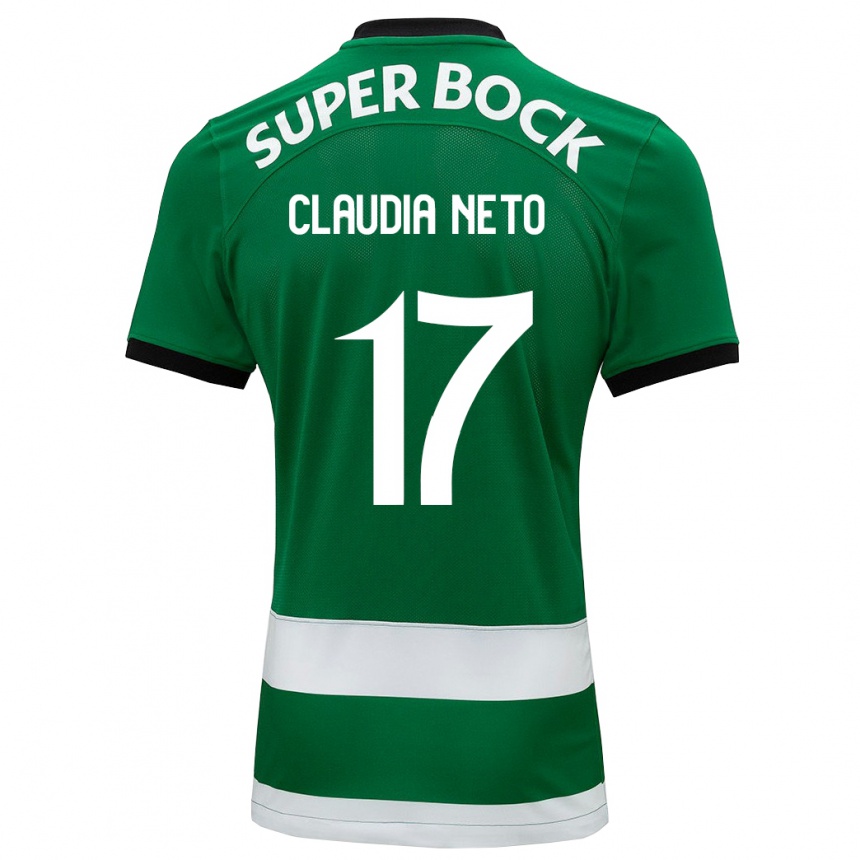 Niño Fútbol Camiseta Cláudia Teresa Pires Neto #17 Verde 1ª Equipación 2023/24 México