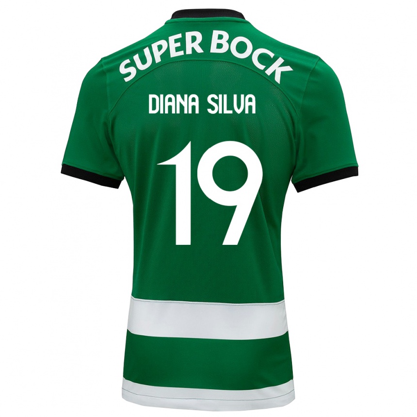 Niño Fútbol Camiseta Diana Micaela Abreu De Sousa E Silva #19 Verde 1ª Equipación 2023/24 México