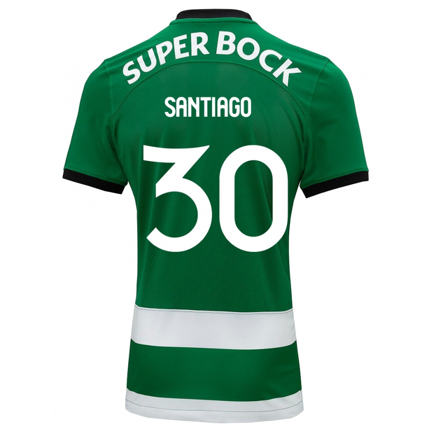 Niño Fútbol Camiseta Carolina Santiago #30 Verde 1ª Equipación 2023/24 México