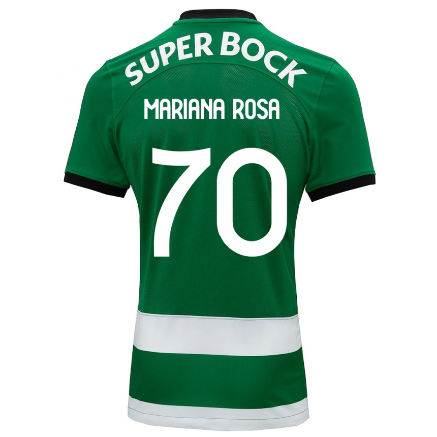 Niño Fútbol Camiseta Mariana Silva Pinto Vilaça Da Rosa #70 Verde 1ª Equipación 2023/24 México