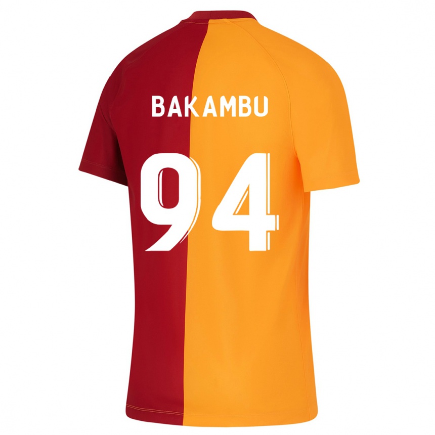 Niño Fútbol Camiseta Cedric Bakambu #94 Naranja 1ª Equipación 2023/24 México