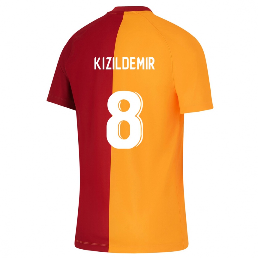 Niño Fútbol Camiseta Berk Kizildemir #8 Naranja 1ª Equipación 2023/24 México