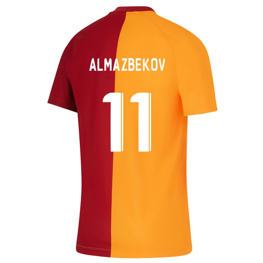 Niño Fútbol Camiseta Beknaz Almazbekov #11 Naranja 1ª Equipación 2023/24 México