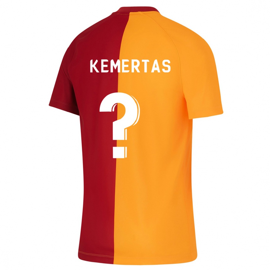 Niño Fútbol Camiseta Batin Özden Kemertas #0 Naranja 1ª Equipación 2023/24 México