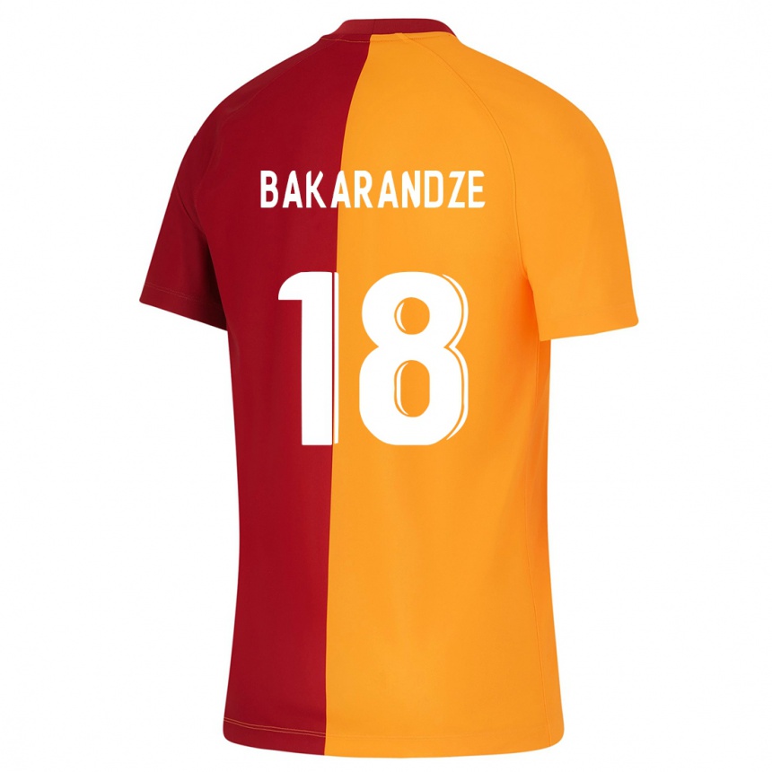 Niño Fútbol Camiseta Kristina Bakarandze #18 Naranja 1ª Equipación 2023/24 México