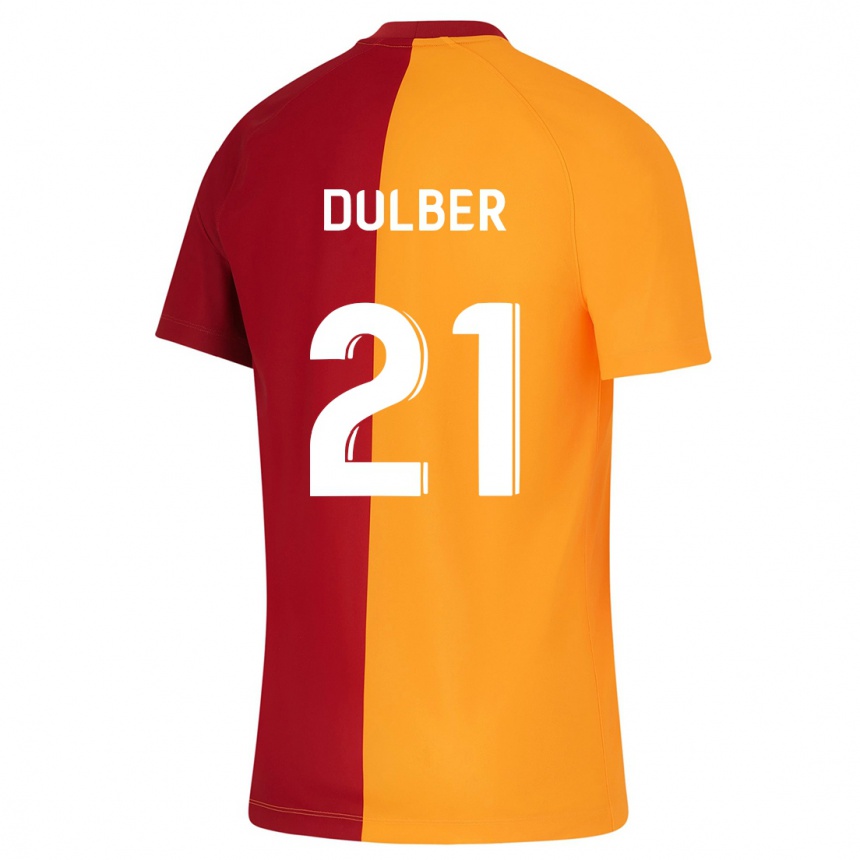 Niño Fútbol Camiseta Didem Dülber #21 Naranja 1ª Equipación 2023/24 México