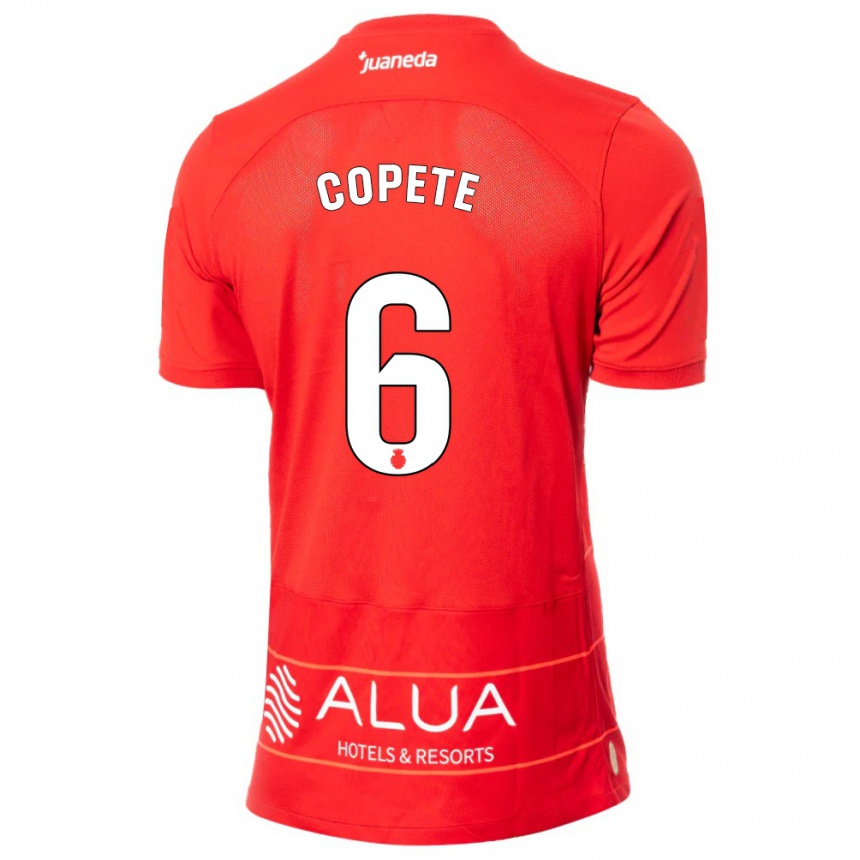 Niño Fútbol Camiseta José Copete #6 Rojo 1ª Equipación 2023/24 México