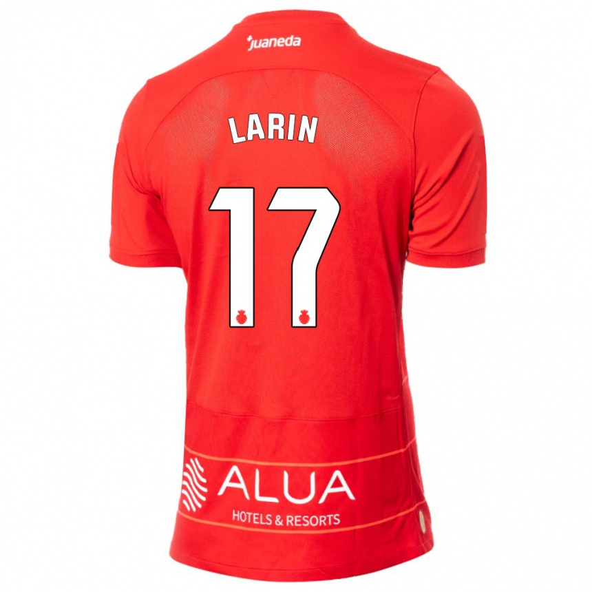 Niño Fútbol Camiseta Cyle Larin #17 Rojo 1ª Equipación 2023/24 México