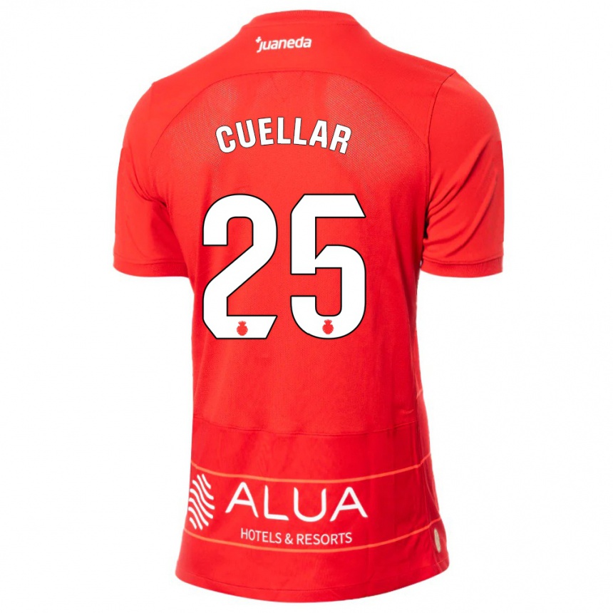 Niño Fútbol Camiseta Iván Cuéllar #25 Rojo 1ª Equipación 2023/24 México