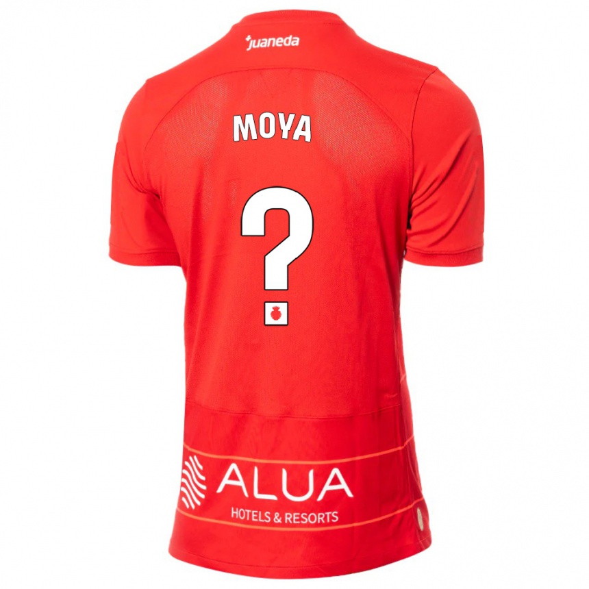 Niño Fútbol Camiseta Pablo Moyá #0 Rojo 1ª Equipación 2023/24 México