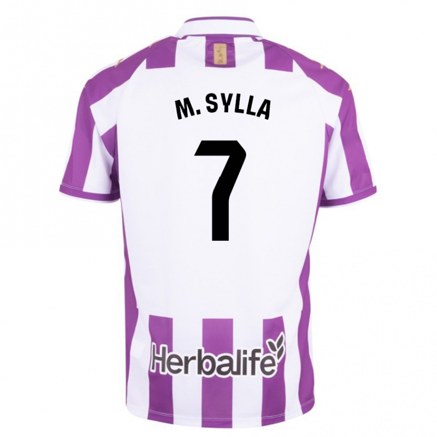 Niño Fútbol Camiseta Mamadou Sylla #7 Morado 1ª Equipación 2023/24 México