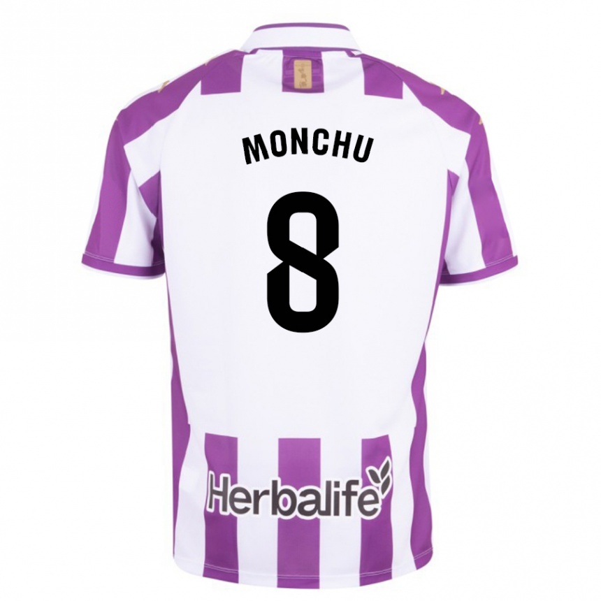 Niño Fútbol Camiseta Monchu #8 Morado 1ª Equipación 2023/24 México