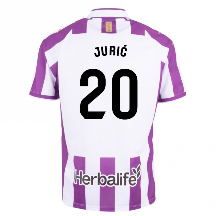 Niño Fútbol Camiseta Stanko Juric #20 Morado 1ª Equipación 2023/24 México