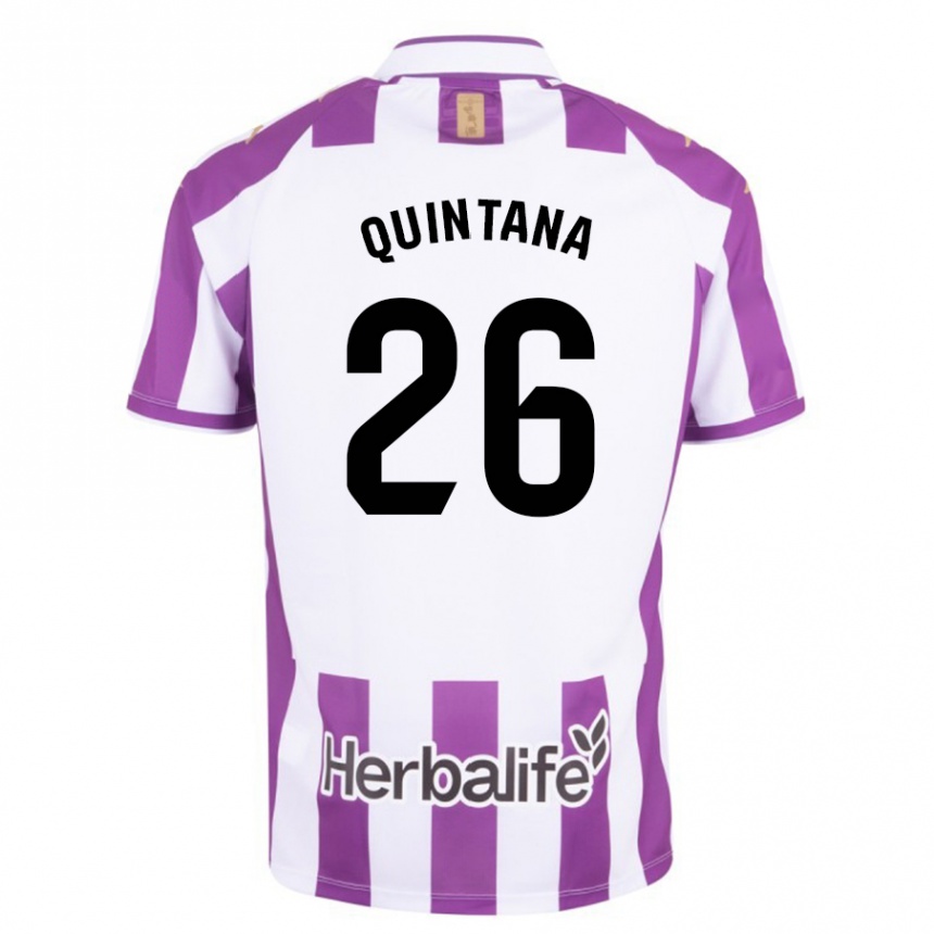 Niño Fútbol Camiseta Alberto Quintana #26 Morado 1ª Equipación 2023/24 México