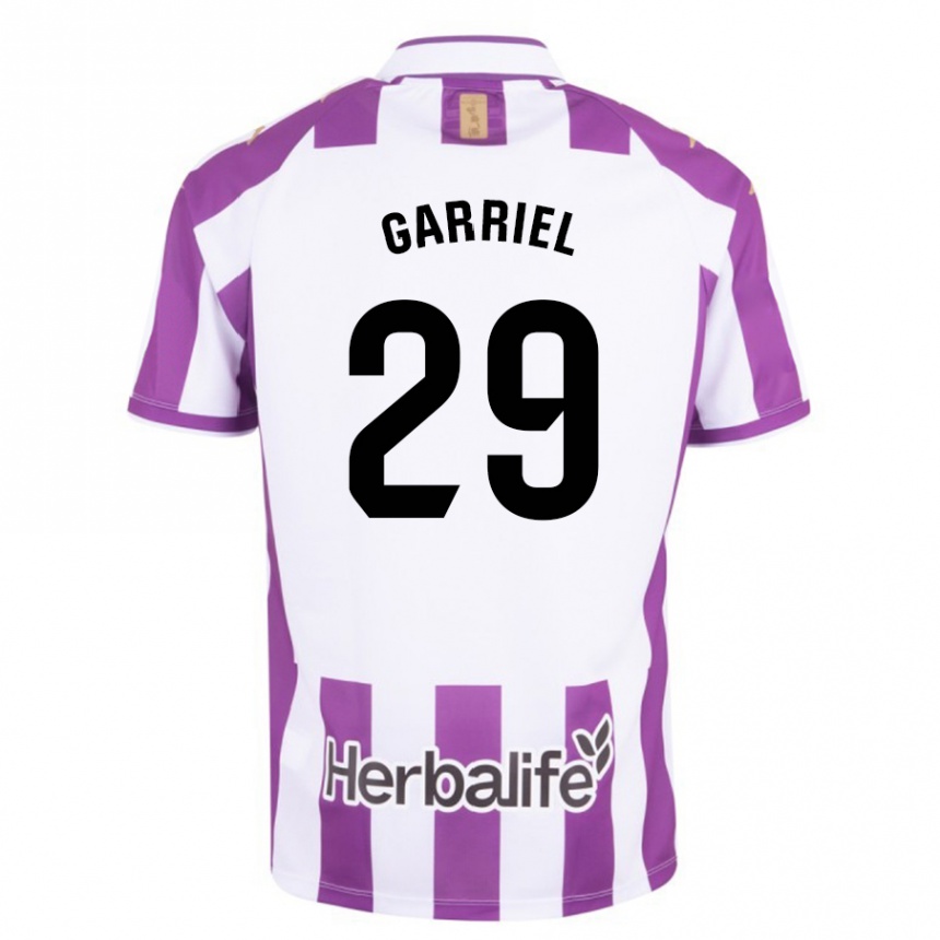 Niño Fútbol Camiseta Iván Garriel #29 Morado 1ª Equipación 2023/24 México