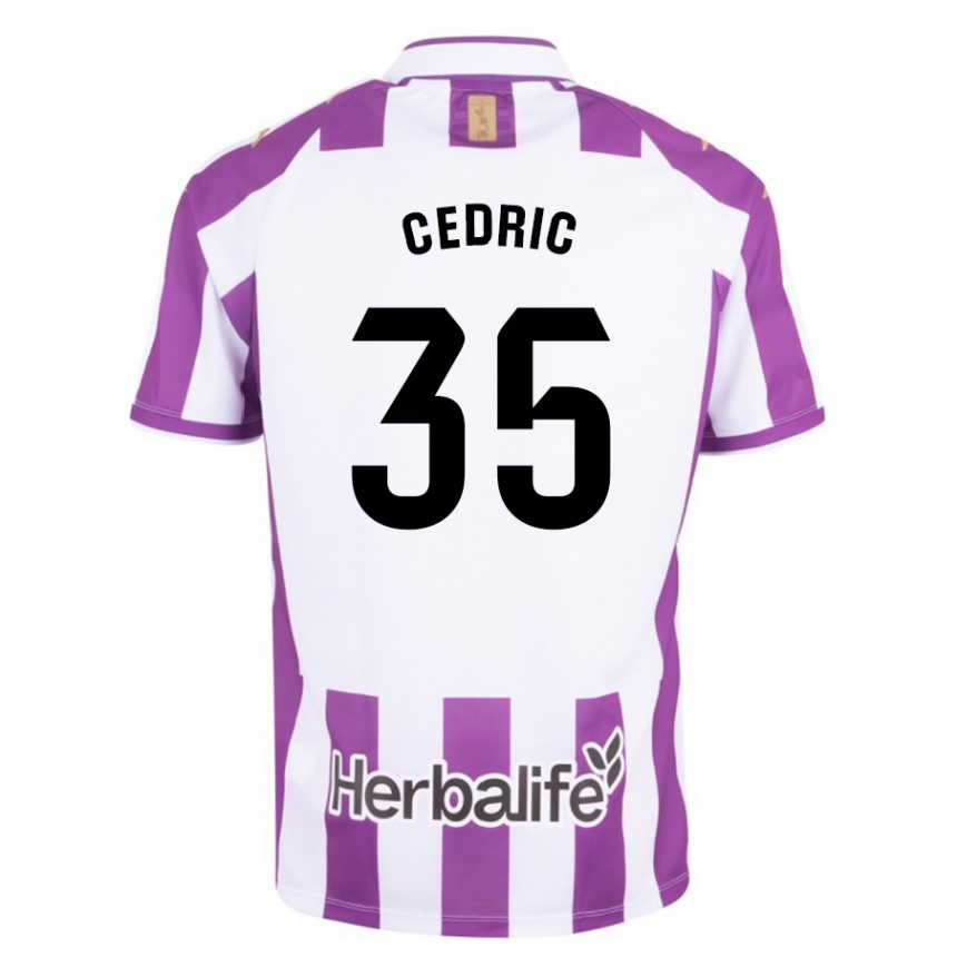 Niño Fútbol Camiseta Iván Cédric #35 Morado 1ª Equipación 2023/24 México