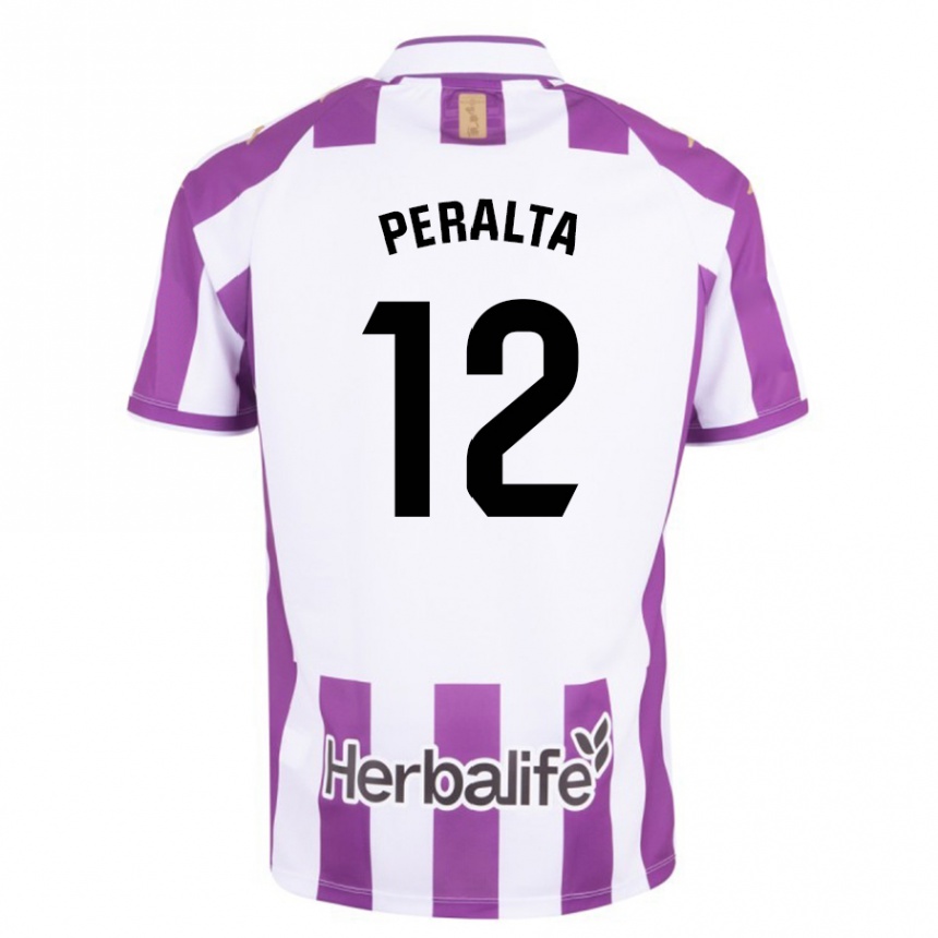 Niño Fútbol Camiseta Fernando Peralta #12 Morado 1ª Equipación 2023/24 México