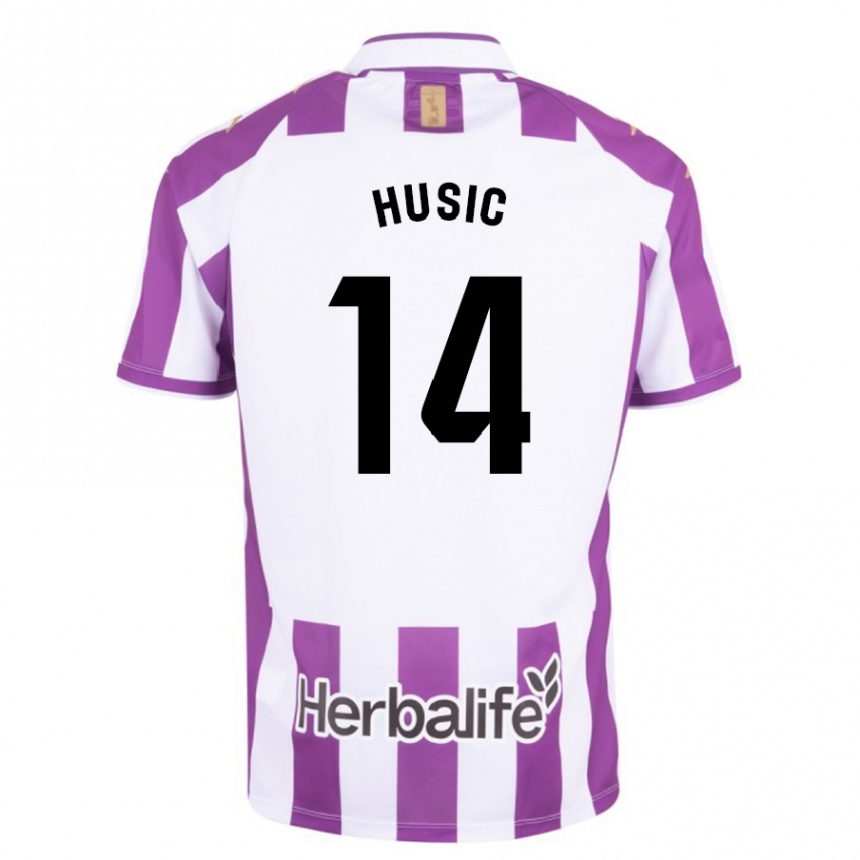 Niño Fútbol Camiseta Salih Husic #14 Morado 1ª Equipación 2023/24 México