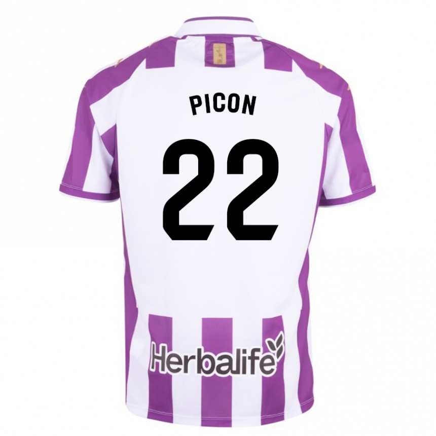 Niño Fútbol Camiseta Pablo Picón #22 Morado 1ª Equipación 2023/24 México