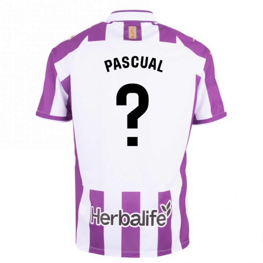 Niño Fútbol Camiseta Adrián Pascual #0 Morado 1ª Equipación 2023/24 México