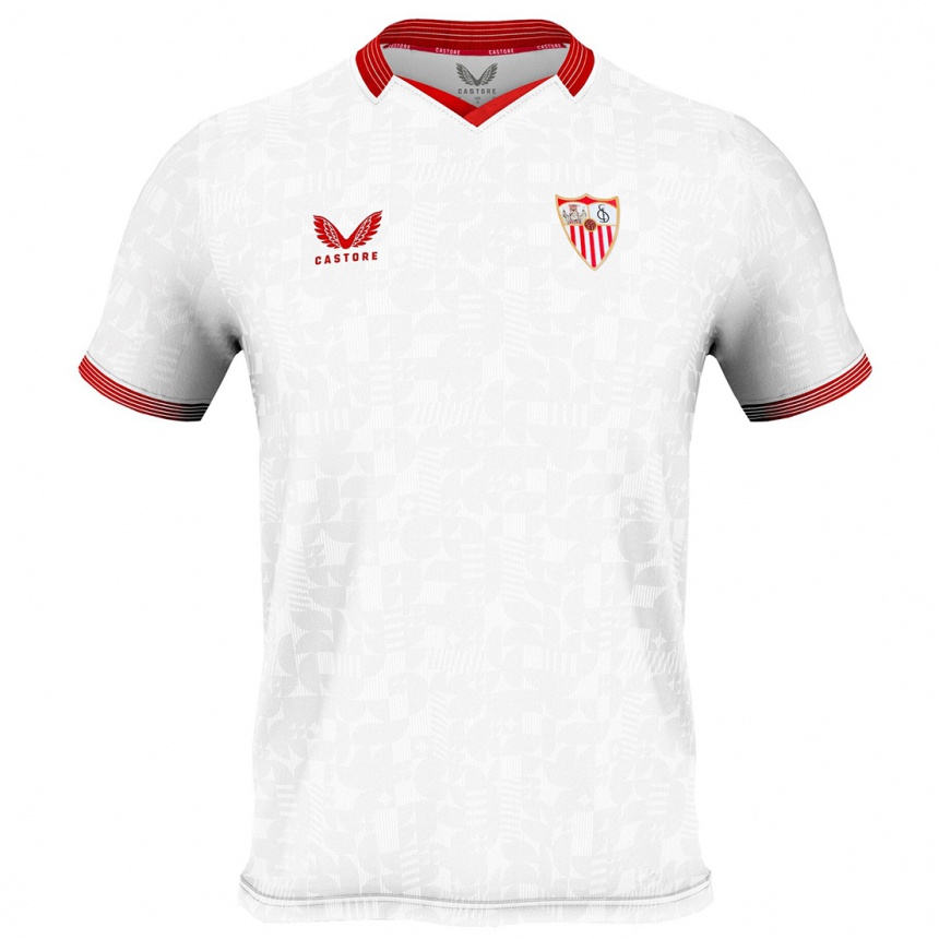 Niño Fútbol Camiseta Adrià Pedrosa #3 Blanco 1ª Equipación 2023/24 México