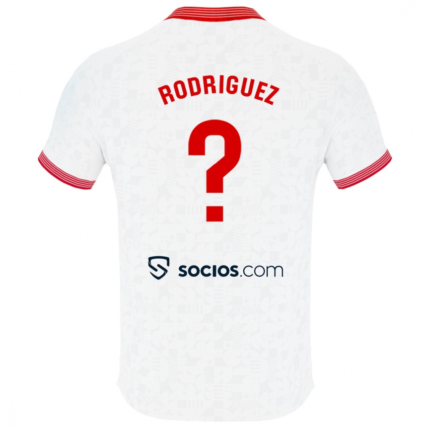 Niño Fútbol Camiseta Carlos Rodríguez #30 Blanco 1ª Equipación 2023/24 México