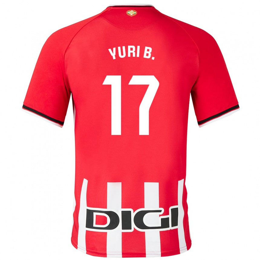 Niño Fútbol Camiseta Yuri Berchiche #17 Rojo 1ª Equipación 2023/24 México