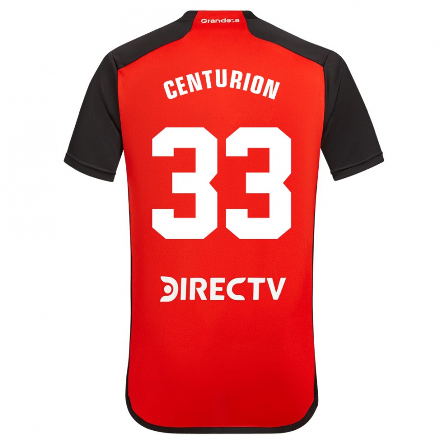 Niño Fútbol Camiseta Ezequiel Centurión #33 Rojo 2ª Equipación 2023/24 México