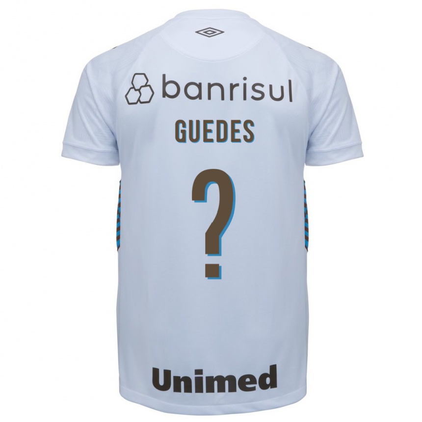Niño Fútbol Camiseta Guilherme Guedes #0 Blanco 2ª Equipación 2023/24 México