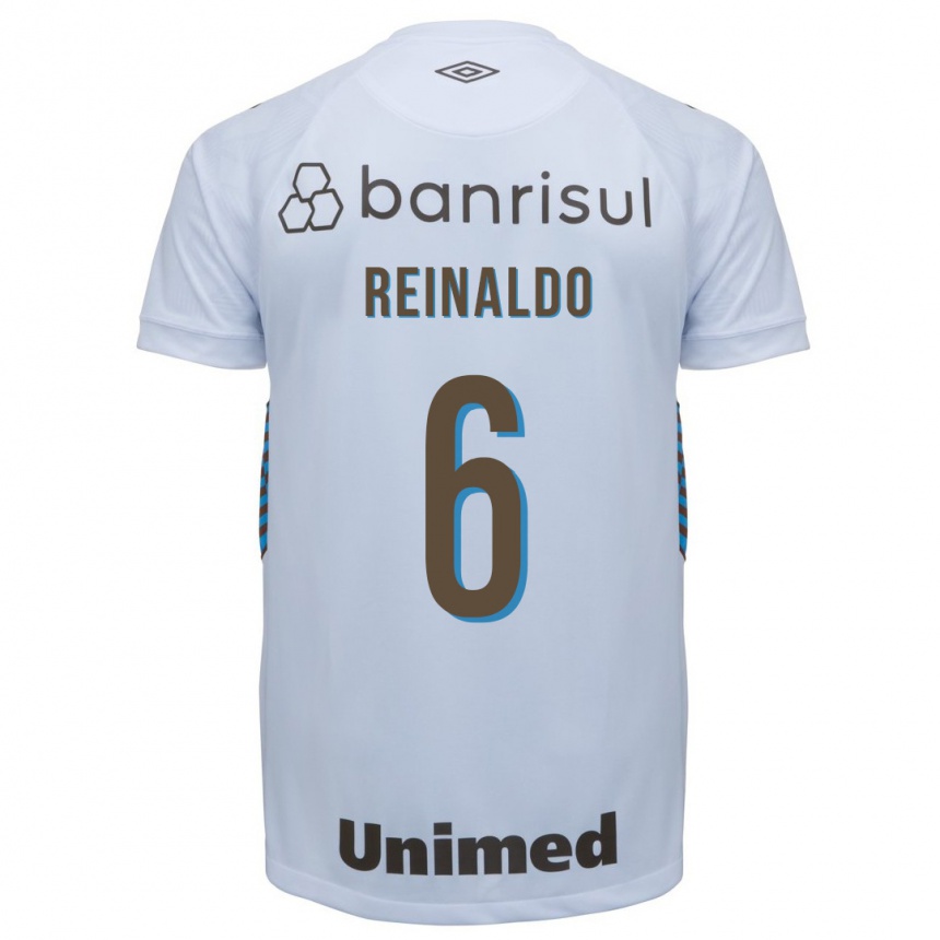 Niño Fútbol Camiseta Reinaldo #6 Blanco 2ª Equipación 2023/24 México